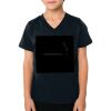 2156 Toddler Fine Jersey V-Neck T-Shirt Thumbnail