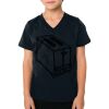 2156 Toddler Fine Jersey V-Neck T-Shirt Thumbnail