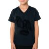 2156 Toddler Fine Jersey V-Neck T-Shirt Thumbnail