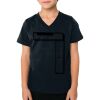2156 Toddler Fine Jersey V-Neck T-Shirt Thumbnail