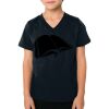 2156 Toddler Fine Jersey V-Neck T-Shirt Thumbnail