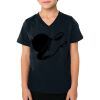 2156 Toddler Fine Jersey V-Neck T-Shirt Thumbnail