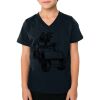 2156 Toddler Fine Jersey V-Neck T-Shirt Thumbnail