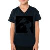 2156 Toddler Fine Jersey V-Neck T-Shirt Thumbnail