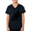 2156 Toddler Fine Jersey V-Neck T-Shirt Thumbnail