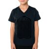 2156 Toddler Fine Jersey V-Neck T-Shirt Thumbnail