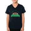 2156 Toddler Fine Jersey V-Neck T-Shirt Thumbnail