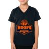 2156 Toddler Fine Jersey V-Neck T-Shirt Thumbnail