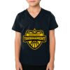 2156 Toddler Fine Jersey V-Neck T-Shirt Thumbnail