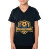 2156 Toddler Fine Jersey V-Neck T-Shirt Thumbnail