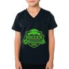 2156 Toddler Fine Jersey V-Neck T-Shirt Thumbnail