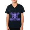 2156 Toddler Fine Jersey V-Neck T-Shirt Thumbnail