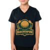 2156 Toddler Fine Jersey V-Neck T-Shirt Thumbnail