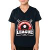 2156 Toddler Fine Jersey V-Neck T-Shirt Thumbnail