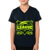 2156 Toddler Fine Jersey V-Neck T-Shirt Thumbnail