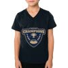 2156 Toddler Fine Jersey V-Neck T-Shirt Thumbnail