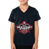 2156 Toddler Fine Jersey V-Neck T-Shirt Thumbnail
