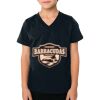 2156 Toddler Fine Jersey V-Neck T-Shirt Thumbnail