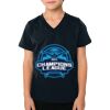 2156 Toddler Fine Jersey V-Neck T-Shirt Thumbnail