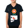 2156 Toddler Fine Jersey V-Neck T-Shirt Thumbnail
