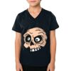 2156 Toddler Fine Jersey V-Neck T-Shirt Thumbnail