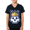 2156 Toddler Fine Jersey V-Neck T-Shirt Thumbnail