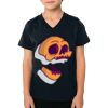 2156 Toddler Fine Jersey V-Neck T-Shirt Thumbnail