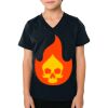 2156 Toddler Fine Jersey V-Neck T-Shirt Thumbnail