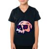 2156 Toddler Fine Jersey V-Neck T-Shirt Thumbnail