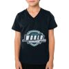 2156 Toddler Fine Jersey V-Neck T-Shirt Thumbnail