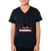 2156 Toddler Fine Jersey V-Neck T-Shirt Thumbnail