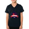 2156 Toddler Fine Jersey V-Neck T-Shirt Thumbnail
