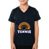 2156 Toddler Fine Jersey V-Neck T-Shirt Thumbnail