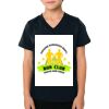 2156 Toddler Fine Jersey V-Neck T-Shirt Thumbnail