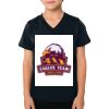 2156 Toddler Fine Jersey V-Neck T-Shirt Thumbnail