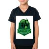 2156 Toddler Fine Jersey V-Neck T-Shirt Thumbnail