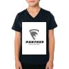 2156 Toddler Fine Jersey V-Neck T-Shirt Thumbnail