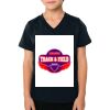 2156 Toddler Fine Jersey V-Neck T-Shirt Thumbnail