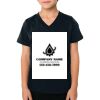 2156 Toddler Fine Jersey V-Neck T-Shirt Thumbnail