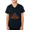 2156 Toddler Fine Jersey V-Neck T-Shirt Thumbnail