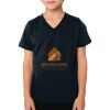 2156 Toddler Fine Jersey V-Neck T-Shirt Thumbnail