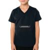 2156 Toddler Fine Jersey V-Neck T-Shirt Thumbnail