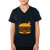 2156 Toddler Fine Jersey V-Neck T-Shirt Thumbnail