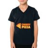 2156 Toddler Fine Jersey V-Neck T-Shirt Thumbnail