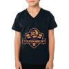 2156 Toddler Fine Jersey V-Neck T-Shirt Thumbnail