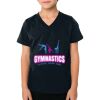 2156 Toddler Fine Jersey V-Neck T-Shirt Thumbnail