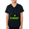 2156 Toddler Fine Jersey V-Neck T-Shirt Thumbnail