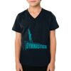 2156 Toddler Fine Jersey V-Neck T-Shirt Thumbnail