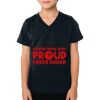2156 Toddler Fine Jersey V-Neck T-Shirt Thumbnail