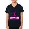 2156 Toddler Fine Jersey V-Neck T-Shirt Thumbnail